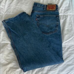 Levi's Men's Blue Jeans 550 38x 32